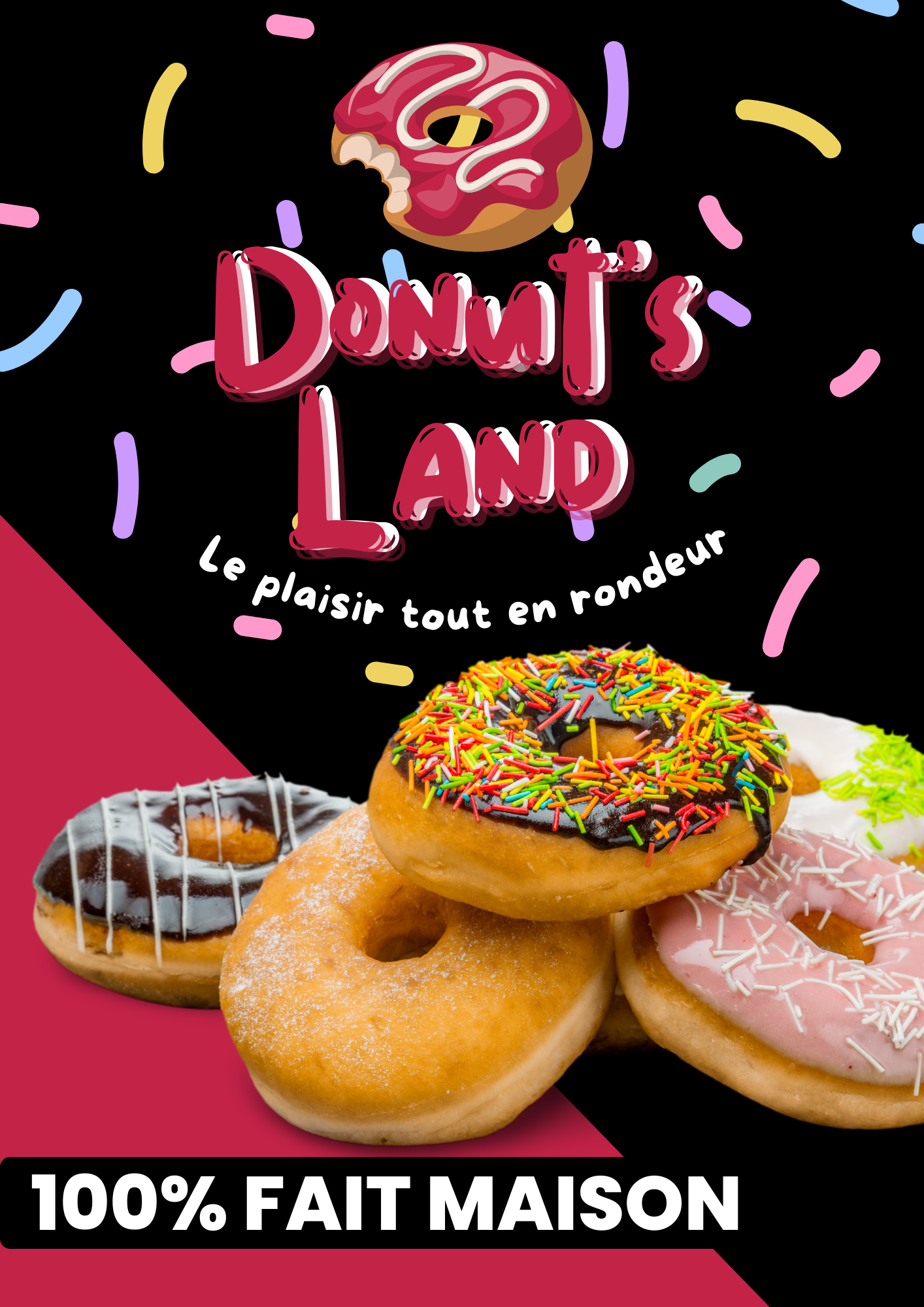Affiche Donuts Land